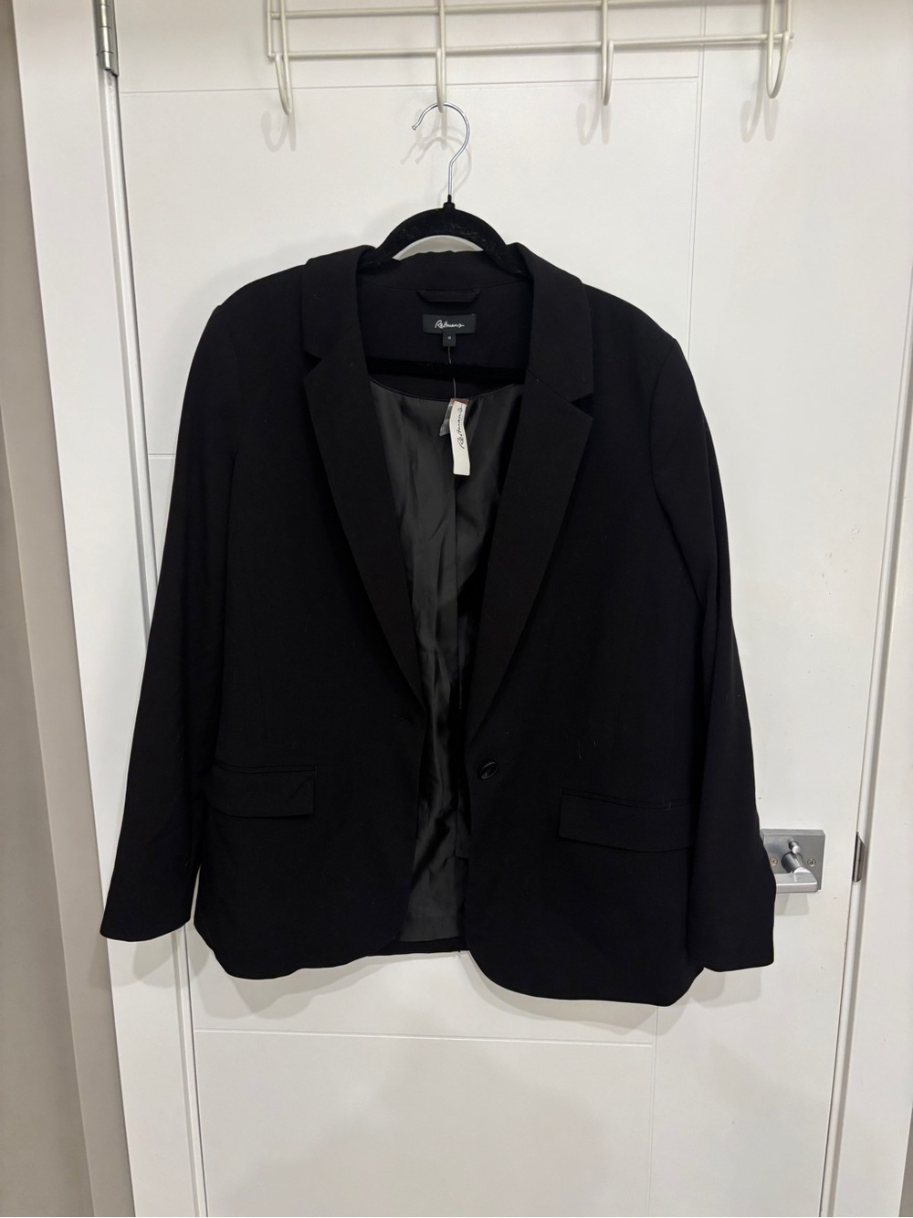 NWT Reitmans Black Women's Single-Button Blazer